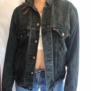 Vintage Levi’s Black Denim Jacket